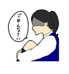 女子高校生（個別スタンプ：6）