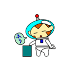 宇宙さる（個別スタンプ：19）
