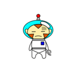 宇宙さる（個別スタンプ：21）