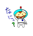 宇宙さる（個別スタンプ：23）