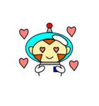 宇宙さる（個別スタンプ：34）