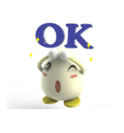 Egg baby:on your behalf（個別スタンプ：1）