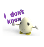 Egg baby:on your behalf（個別スタンプ：11）