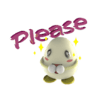 Egg baby:on your behalf（個別スタンプ：13）
