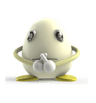 Egg baby:on your behalf（個別スタンプ：34）