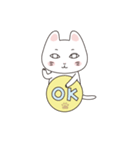 月ねこ（個別スタンプ：6）