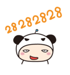 サーフパンダ。（個別スタンプ：19）
