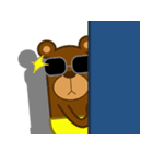 THINY BEAR EN（個別スタンプ：12）