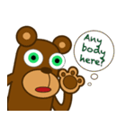 THINY BEAR EN（個別スタンプ：13）