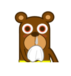 THINY BEAR EN（個別スタンプ：25）