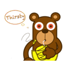 THINY BEAR EN（個別スタンプ：33）
