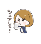 キラキラ女子のためのスタンプ（個別スタンプ：14）