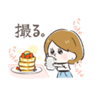 キラキラ女子のためのスタンプ（個別スタンプ：16）