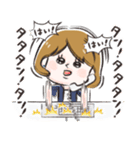 キラキラ女子のためのスタンプ（個別スタンプ：25）