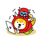 バフ＆ファロの日常スタンプ（個別スタンプ：30）