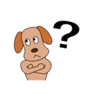 愛犬ちょこの一日。（個別スタンプ：6）