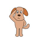 愛犬ちょこの一日。（個別スタンプ：15）