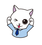 ねこリーマン（個別スタンプ：2）