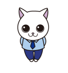 ねこリーマン（個別スタンプ：5）