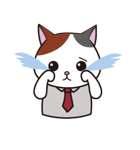 ねこリーマン（個別スタンプ：16）