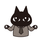 ねこリーマン（個別スタンプ：36）