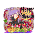 miaのハロウィン＆パーティー英語ver.（個別スタンプ：19）