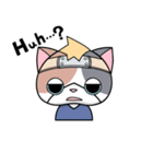 忍者ネコと侍わんこ（個別スタンプ：3）
