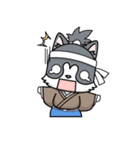 忍者ネコと侍わんこ（個別スタンプ：21）