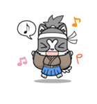 忍者ネコと侍わんこ（個別スタンプ：22）