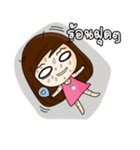 momo (Thai)（個別スタンプ：38）
