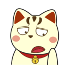 幸運を運ぶ招き猫キラ（個別スタンプ：7）