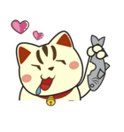幸運を運ぶ招き猫キラ（個別スタンプ：9）