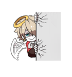 双子の天使と悪魔（個別スタンプ：10）