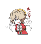 双子の天使と悪魔（個別スタンプ：23）