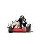 双子の天使と悪魔（個別スタンプ：28）
