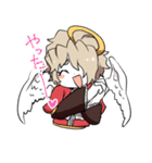 双子の天使と悪魔（個別スタンプ：34）