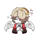 双子の天使と悪魔（個別スタンプ：38）