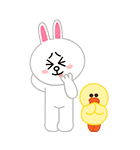 ふわカワ♪LINEキャラクターズ（個別スタンプ：7）