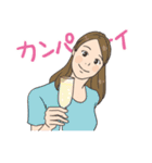 Woman's stamp（個別スタンプ：22）