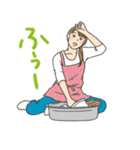 Woman's stamp（個別スタンプ：32）