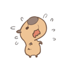 カピバラのさとしさん（個別スタンプ：4）