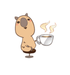 カピバラのさとしさん（個別スタンプ：18）