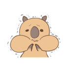カピバラのさとしさん（個別スタンプ：25）