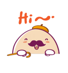 Mr. PURPLE EGG（個別スタンプ：1）