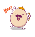 Mr. PURPLE EGG（個別スタンプ：17）