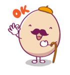 Mr. PURPLE EGG（個別スタンプ：19）