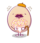 Mr. PURPLE EGG（個別スタンプ：26）