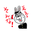 熱血野郎 うさゴロウ（個別スタンプ：5）