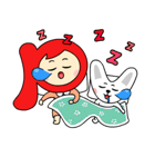 PIPI ＆ TOBY (情感篇)（個別スタンプ：21）