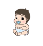 くるくるベビー（ママ用）（個別スタンプ：1）